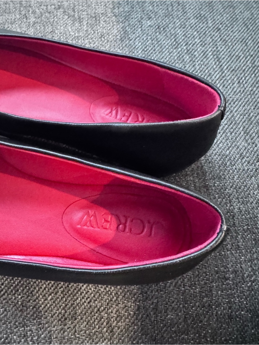 J crew Bea Women’s Black Pointed Ballet Flats sz 7 new in box - Picture 4 of 7
